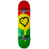 Blueprint Spray Heart V2 Skateboard Completo (8"|Rasta 2)