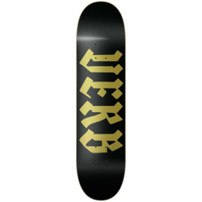 Tablero de skate de caligrafía Verb (8.25"|Oro)