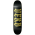 Tablero de skate de caligrafía Verb (8.25"|Oro)