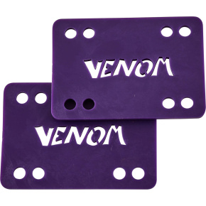 Juego de elevadores Venom de 1/8" 2 piezas (púrpura)