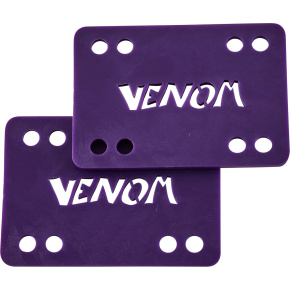 Juego de elevadores Venom de 1/8" 2 piezas (púrpura) Juego de elevadores Venom de 1/8" 2 piezas (púrpura)