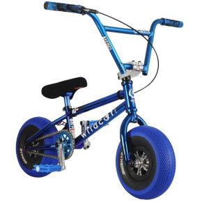 Wildcat 3C Mini BMX Bike (Joker Blue|sin frenos)