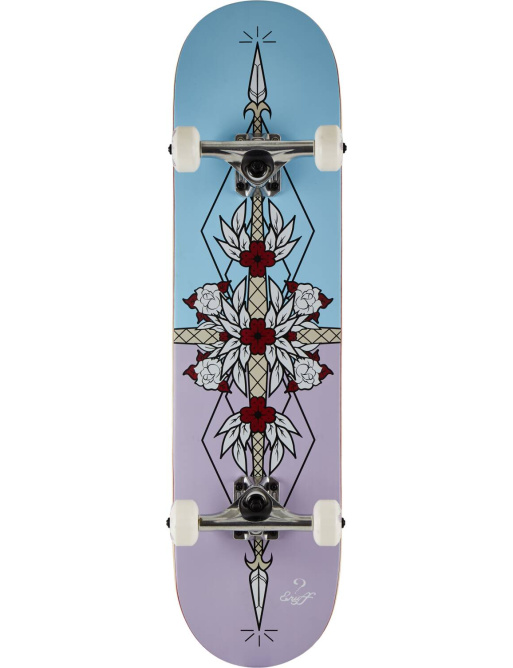 Enuff Flash Skateboard Completo (8"|Púrpura)
