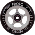 Ruedas Proto Slider 110mm Negras Sobre Raw 2pcs