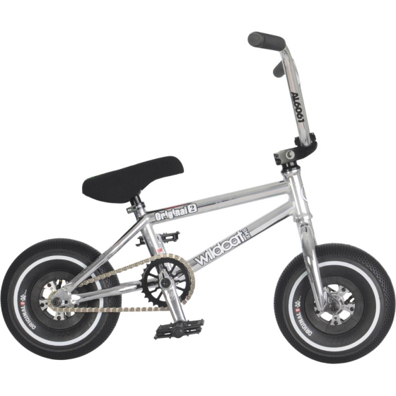 Mini BMX Wildcat Joker Original 2C Plata sin frenos