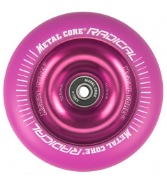 Metal Core Radical Fluorescente 110 mm círculo violeta