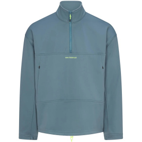 Whitespace Quarter Zip Soft Shell Midlayer (S|Goblin Blue)
