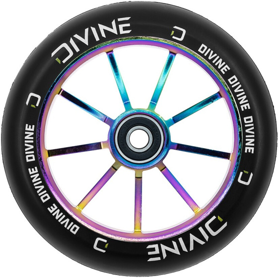Rueda Divine Spoked 120mm Neochrome