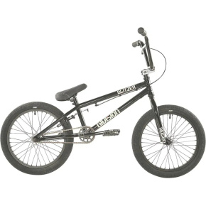 Division Blitzer 18" 2021 Bicicleta BMX Freestyle (18"|Negro/Pulido)