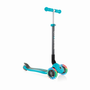 Globber Scooter Primo Plegable Luces 105_teal