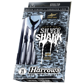 Dardos Harrows Harrows Silver Shark acero 21g Silver Shark acero 21g