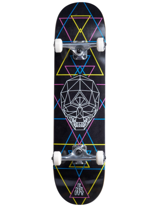 Enuff Geo Skull Skateboard Completo (8"|Cmyk)