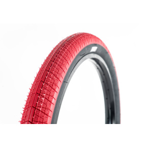 Neumático BMX familiar de 16" (2.25" | Rojo)