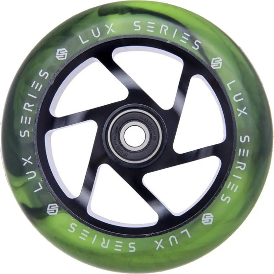 Rueda de scooter Striker Lux (110 mm | Negro / Verde)