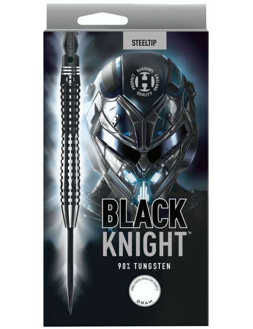 Harrows Šipky Harrows Black Knight 90 % steel 21g Black Knight 90 steel 21g
