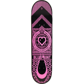 Patineta Blueprint Home Heart (7.875"|Negro/Rosa) Patineta Blueprint Home Heart (7.875"|Negro/Rosa)