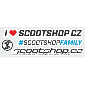 Scootshop.cz X Divine XS hoja de adhesivos
