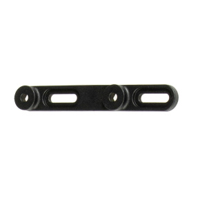 Ortlieb Ortlieb Ortlieb Offset-Plate 64mm, adaptador para accesorios de cambio en los carretes negro
