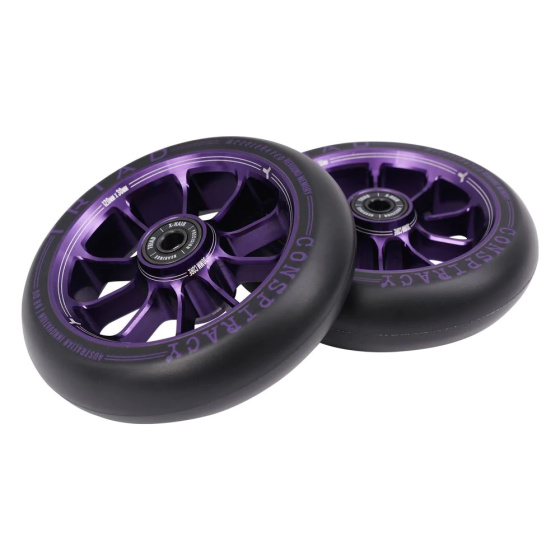 Ruedas Triad Conspiracy 120x30mm violeta