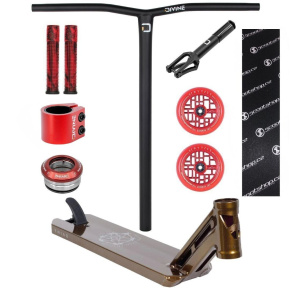 Freestyle koloběžka Custom Divine X Triad Psychic V2 495mm Hellion červená