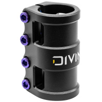 Divine SCS negro / morado perno M6 Alu