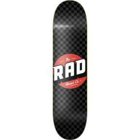 Patineta RAD Checker (7.75"|Negro/Gris) Patineta RAD Checker (7.75"|Negro/Gris)