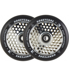 Root Honeycore Negro 110mm Ruedas para Scooter Set 2 (110mm | Espejo)