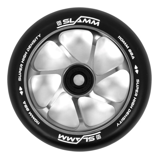 Rueda Slamm 110mm Team Negro / Plata