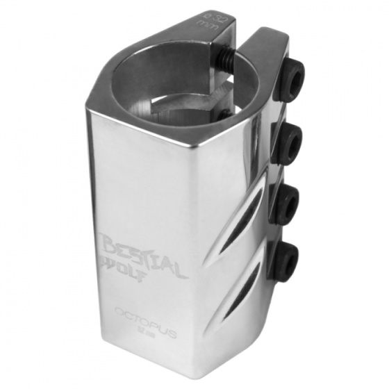 Manguito Bestial Wolf Octopus plateado