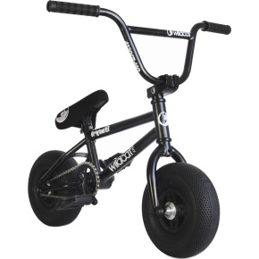 Mini bicicleta BMX Wildcat Venom 2A (negro/plata|sin frenos) Mini bicicleta BMX Wildcat Venom 2A (negro/plata|sin frenos)
