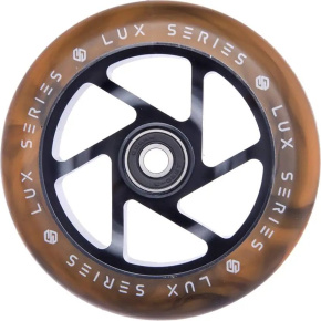 Rueda de scooter Striker Lux (110 mm | Negro / Naranja) Rueda de scooter Striker Lux (110 mm | Negro / Naranja)
