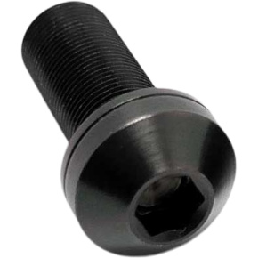 Perno de buje BMX de titanio trasero TLC 14x1 mm (14 mm | Negro) Perno de buje BMX de titanio trasero TLC 14x1 mm (14 mm | Negro)