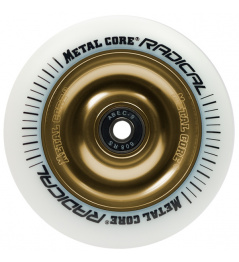 Metal Core Radical 110 mm rueda de oro blanco