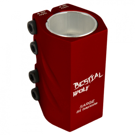 Bestial Wolf Sarge SCS rojo