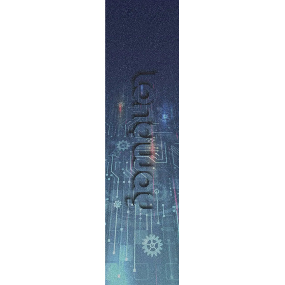 Placa de circuito impreso Griptape Longway Azul