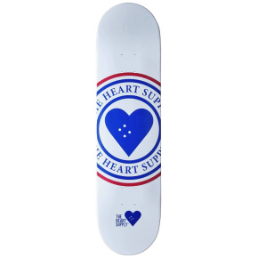 Patineta Heart Supply Insignia (8.25"|Blanco) Patineta Heart Supply Insignia (8.25"|Blanco)