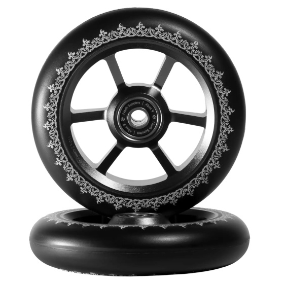 Ruedas North William Holm 110mm Negro Mate