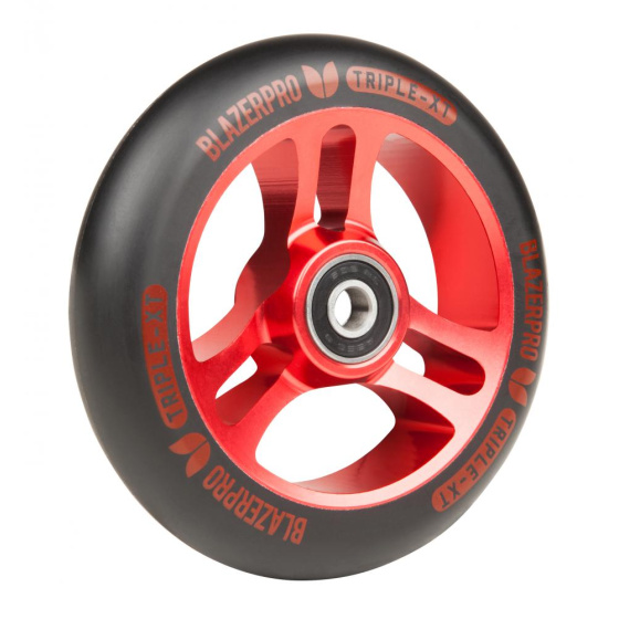 Rueda Blazer Pro Triple XT 110mm Negro/Rojo