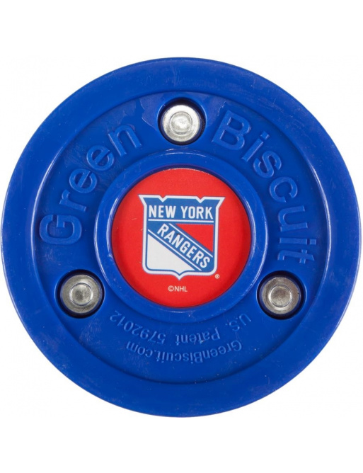 Puk Green Biscuit NHL New York Rangers