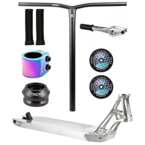 Freestyle koloběžka Custom Divine X Ethic Pandemonium V2 500 mm stříbrná