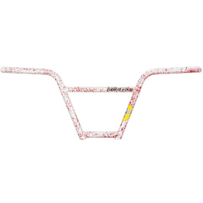 Manillar BMX Fiction Monkey de 4 piezas (9.5"|Pycho White/Red Splatter) Manillar BMX Fiction Monkey de 4 piezas (9.5"|Pycho White/Red Splatter)