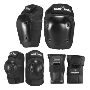 Eight Ball Park Pads 3-Souprava (Junior|Černá) Eight Ball Park Pads 3-Souprava (Junior|Černá)