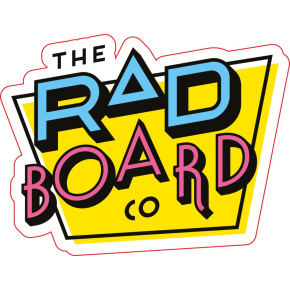 Pegatina con logotipo RAD