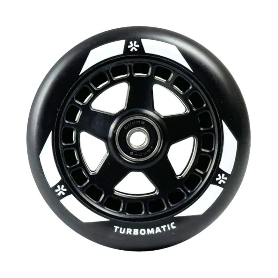 Rueda Scooter Union Turbomatic V2 Pro 110mm Negra