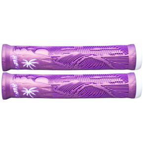 Puños ODI Hucker Flangeless (160mm|Iridescent Purple/White)