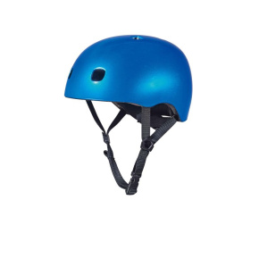 Casco Micro LED Azul Metalico Casco Micro LED Azul Metalico