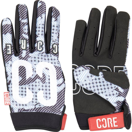 Guantes de protección CORE Black Camo (M|Camuflaje negro)
