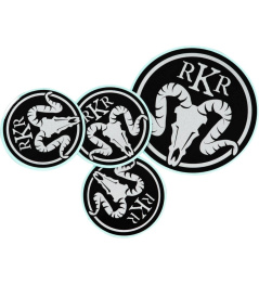 Rocker RKR Stickers (Černá)