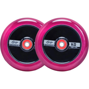 Grit H2O Scooter Ruedas 2-Set (110mm|Trans Rosa/Negro) Grit H2O Scooter Ruedas 2-Set (110mm|Trans Rosa/Negro)