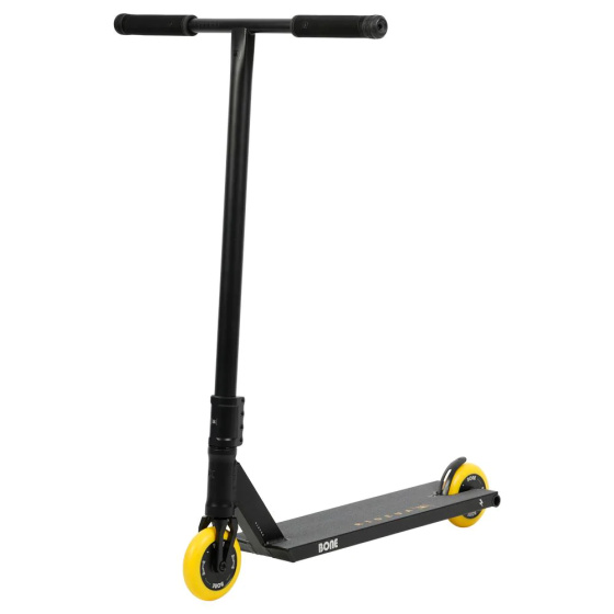 UrbanArtt Bone Scooter Completo - Negro/Amarillo 6" x 23"